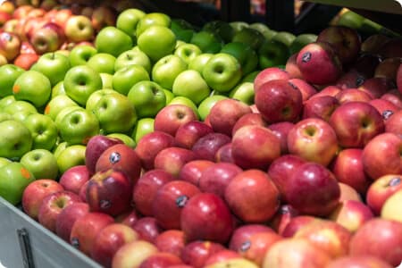 An Image of some freshly produce fruits.